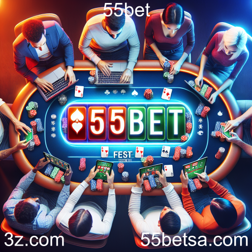 Descubra o Mundo do Pôquer no 55bet